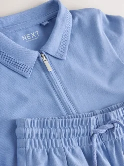 Next Bleu clair - Ensemble polo à manches courtes et short (3-16ans) Best