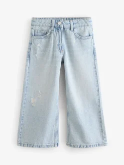 Next - Jeans à jambe large (3-16ans) Bleu clair