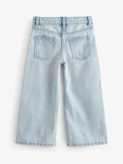 Next - Jeans à jambe large (3-16ans) Bleu clair