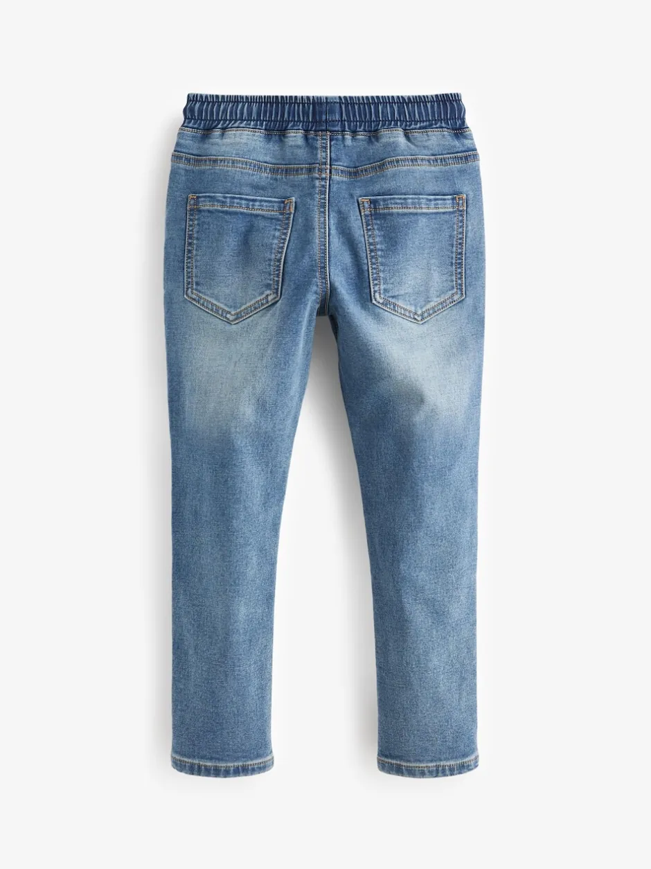 Next Bleu clair - Jeans extensibles à taille élastique (3-16ans) Sale