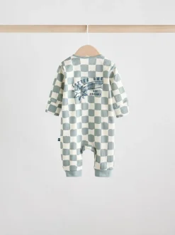 Next Bleu clair - Lot de 3 dors-bien bébé en coton sans pieds à fermeture éclair bidirectionnelle (0mois-3ans) Discount