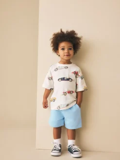Next - Short en jersey (3mths-7yrs) Bleu clair Online