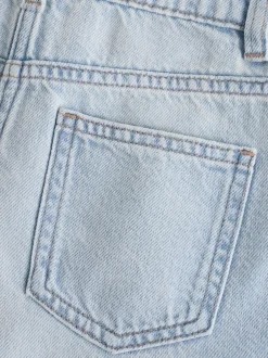 Next Bleu clair - Shorts en Denim Décontractés (3-16ans) Clearance