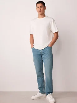 Next - Slim Fit (Slim Fit) - Jean Motionflex Bleu clair Sale