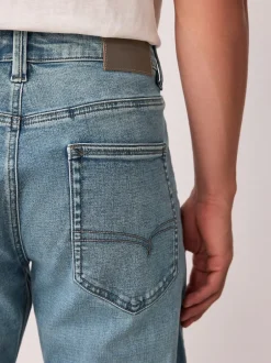 Next - Slim Fit (Slim Fit) - Jean Motionflex Bleu clair Sale