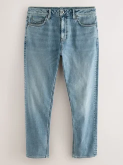 Next - Slim Fit (Slim Fit) - Jean Motionflex Bleu clair Sale