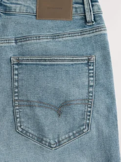 Next - Slim Fit (Slim Fit) - Jean Motionflex Bleu clair Sale