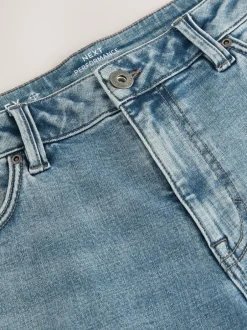 Next - Slim Fit (Slim Fit) - Jean Motionflex Bleu clair Sale