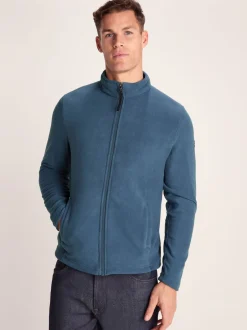 Tog 24 - Mens Revive Fleece Noir Veste Bleu clair Sale