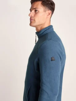 Tog 24 - Mens Revive Fleece Noir Veste Bleu clair Sale