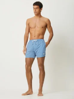 BOSS Bleu clair - T-shirt de bain Vibe imprimé Online