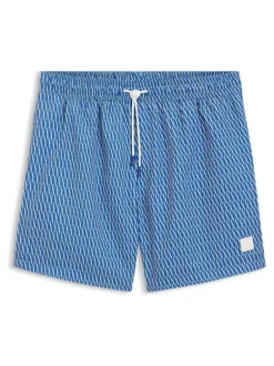 BOSS Bleu clair - T-shirt de bain Vibe imprimé Online