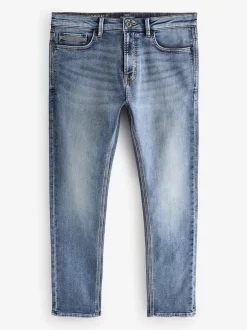 Next - Skinny Fit (Skinny Fit) - Jeans stretch de confort Bleu clair vintage