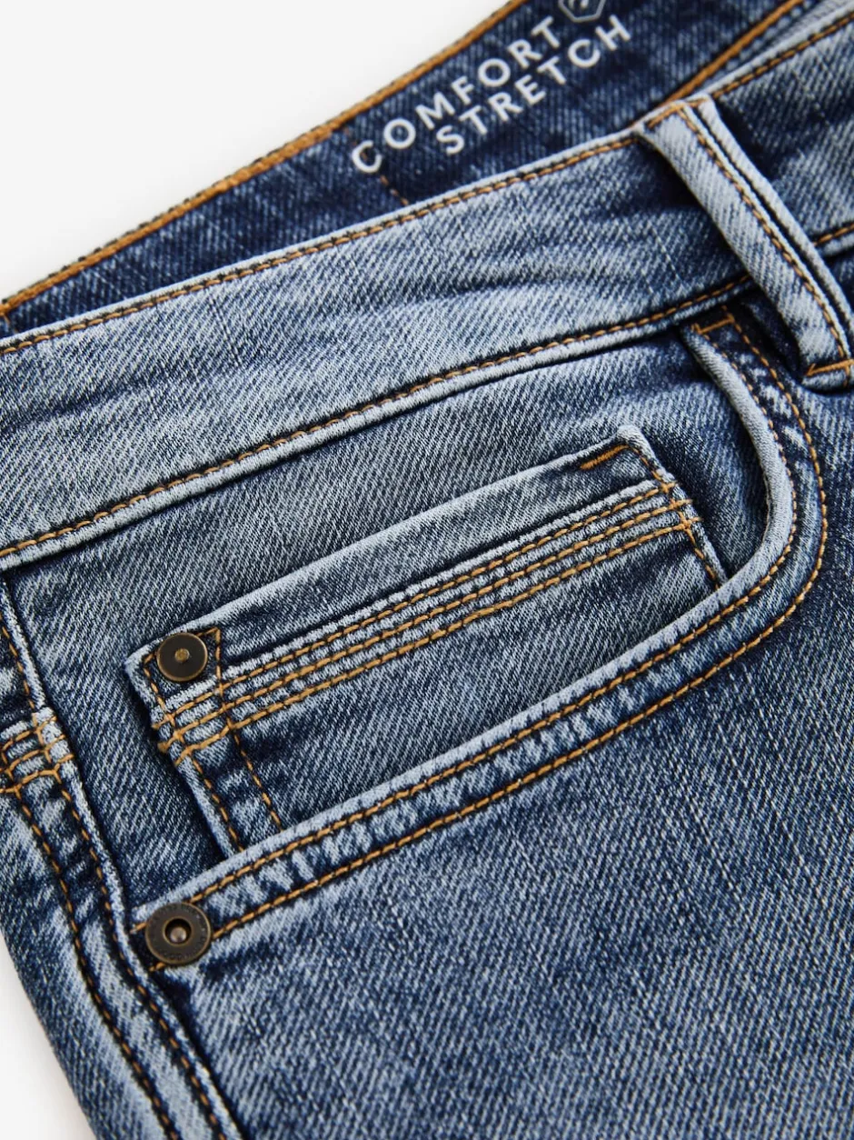 Next - Skinny Fit (Skinny Fit) - Jeans stretch de confort Bleu clair vintage