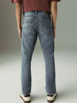 Next - Slim Fit (Slim Fit) - Jeans stretch de confort Bleu clair vintage Best