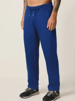 Next - Ajustement droit - Pantalon de jogging épais décontracté à dos brossé Bleu cobalt Best