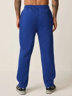 Next - Ajustement droit - Pantalon de jogging épais décontracté à dos brossé Bleu cobalt Best