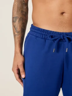 Next - Ajustement droit - Pantalon de jogging épais décontracté à dos brossé Bleu cobalt Best