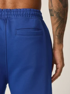 Next - Ajustement droit - Pantalon de jogging épais décontracté à dos brossé Bleu cobalt Best