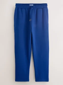 Next - Ajustement droit - Pantalon de jogging épais décontracté à dos brossé Bleu cobalt Best