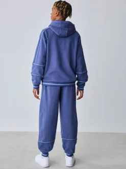 Baker by Ted Baker Bleu cobalt - ensemble sweat à capuche et pantalon de jogging oversize Outlet