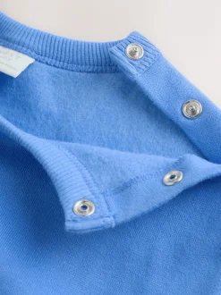 Next - Barboteuse en molleton bébé (0mois à3ans) Bleu cobalt