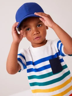 Next Bleu cobalt - Casquette en toile 100% coton 1-16 ans (3mois-16ans) Discount