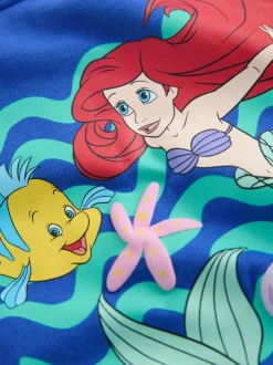 Next Bleu cobalt - Sweat-shirt Col rond The Little Mermaid (3mois à7ans) Hot