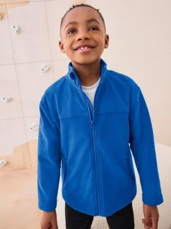 Next Bleu cobalt - Veste polaire zippée avec poches (3-16ans) Discount