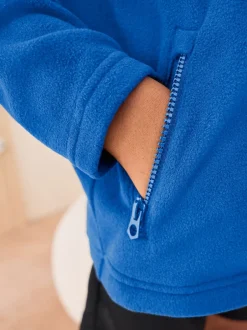 Next Bleu cobalt - Veste polaire zippée avec poches (3-16ans) Discount