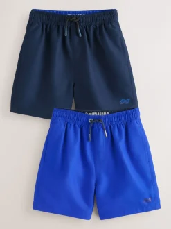 Next Bleu cobalt et bleu marine - Shorts de bain 2 Pack (1.5-16ans) Sale