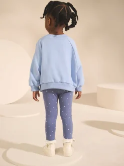 Next Bleu coccinelle - Leggings embellis (3mths-7yrs) Hot