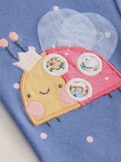 Next Bleu coccinelle - Leggings embellis (3mths-7yrs) Hot