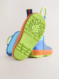 Next - Bottes de pluie à poignée Bleu color block Outlet