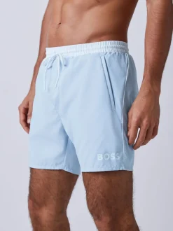BOSS - Starfish Quick Dry Shorts de bain Bleu de ciel Discount