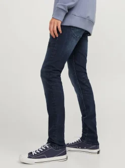 JACK & JONES Bleu de ciel - Jean skinny Liam Outlet