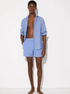 Reiss Bleu de ciel - Short de bain Sun avec pattes d'ajustement sur les côtés New