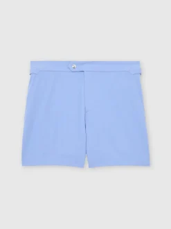 Reiss Bleu de ciel - Short de bain Sun avec pattes d'ajustement sur les côtés New