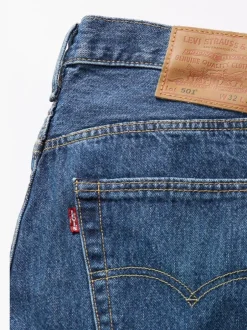 Levi's - ® 501® Original Jeans Bleu de lavage à la pierre Hot