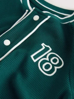 Next Bleu de sarcelle - Ensemble short universitaire à manches courtes (3mois à7ans) Hot