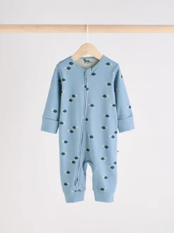 Next Bleu de sarcelle - Lot de 3 dors-bien zippés imprimés bébé (0mois-3ans) Outlet