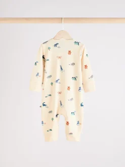 Next Bleu de sarcelle - Lot de 3 dors-bien zippés imprimés bébé (0mois-3ans) Outlet