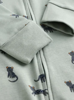 Next Bleu de sarcelle - Lot de 3 dors-bien zippés imprimés bébé (0mois-3ans) Outlet