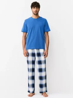 Next Bleu de sarcelle - Pyjama confortable à manches courtes Motionflex Discount