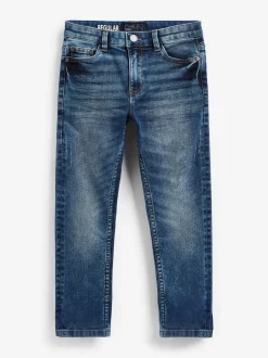Next - Jeans extensibles (3-17yrs) Bleu délavé à l'acide Sale