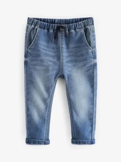 Next Bleu et noir en jean - Jean à enfiler avec stretch ultra-doux (3mois-7ans) Discount