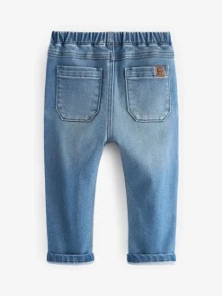 Next Bleu et noir en jean - Jean à enfiler avec stretch ultra-doux (3mois-7ans) Discount