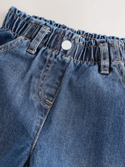 Next bleu foncé - Jean brodé souris (3mois-7ans) Clearance