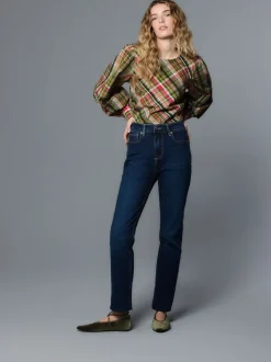 Next bleu foncé - Jean extensible ajusté taille milieu Online