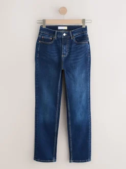 Next bleu foncé - Jean extensible ajusté taille milieu Online